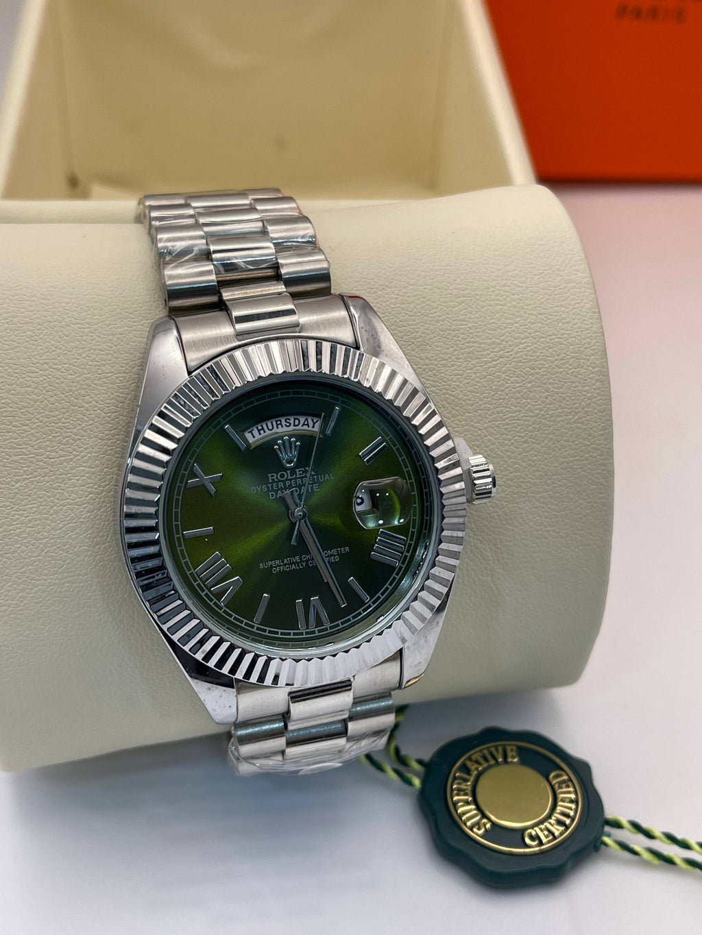 Rolex DayDate Roman Dial