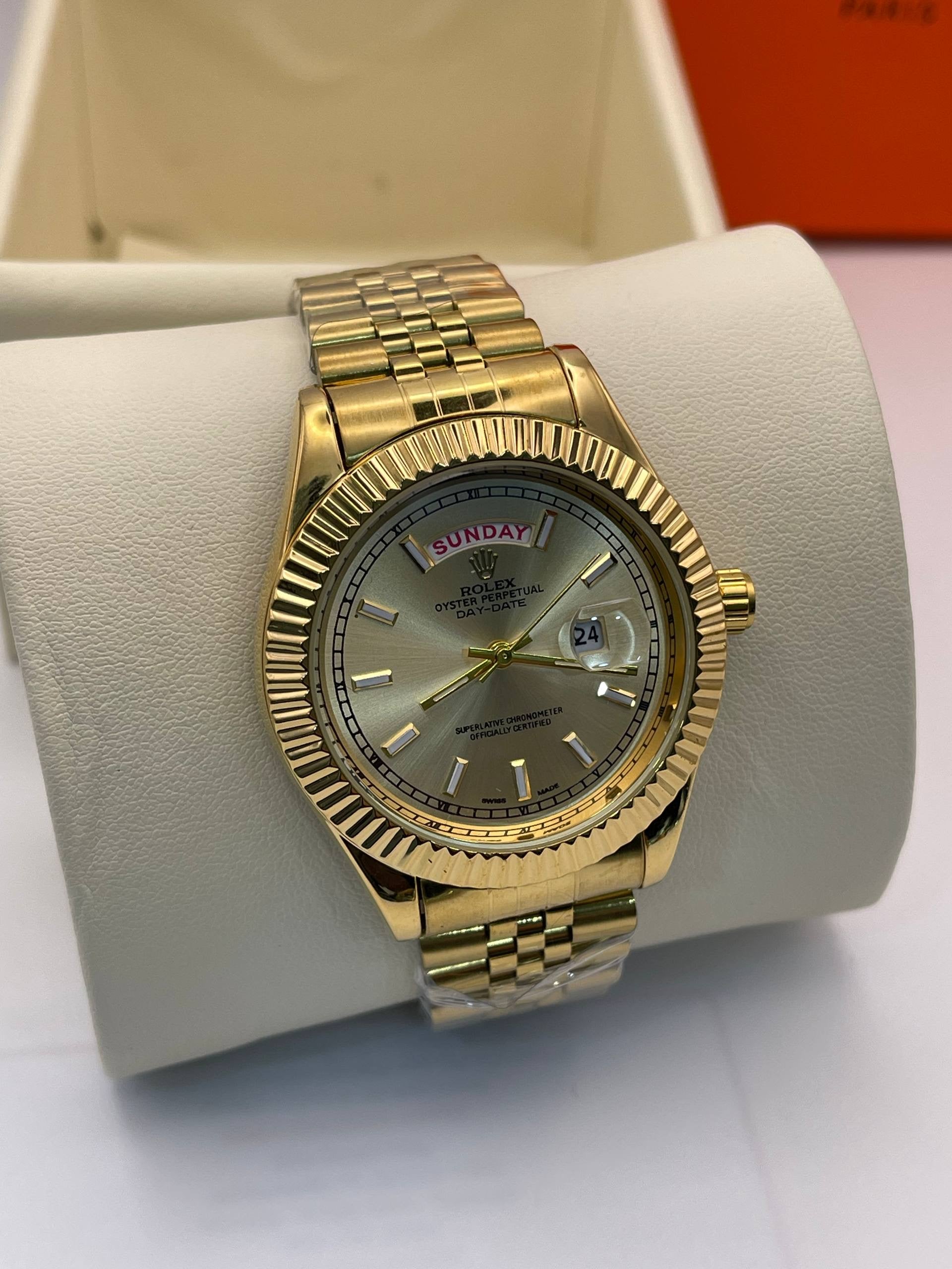 Rolex DayJust Gold Diamonds