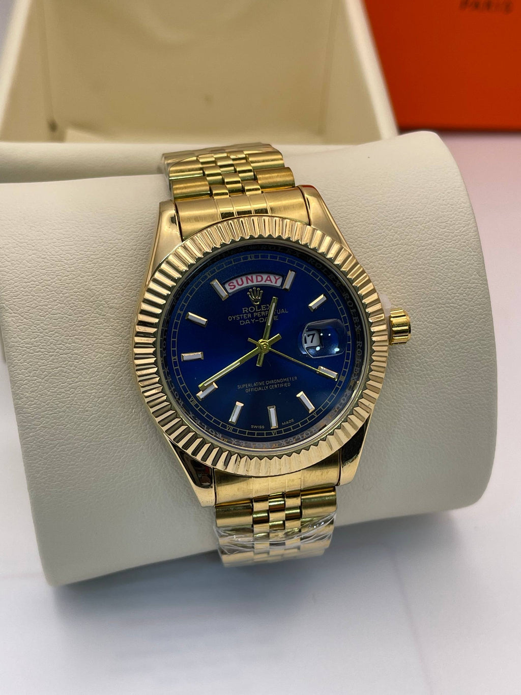 Rolex DayJust Gold Diamonds