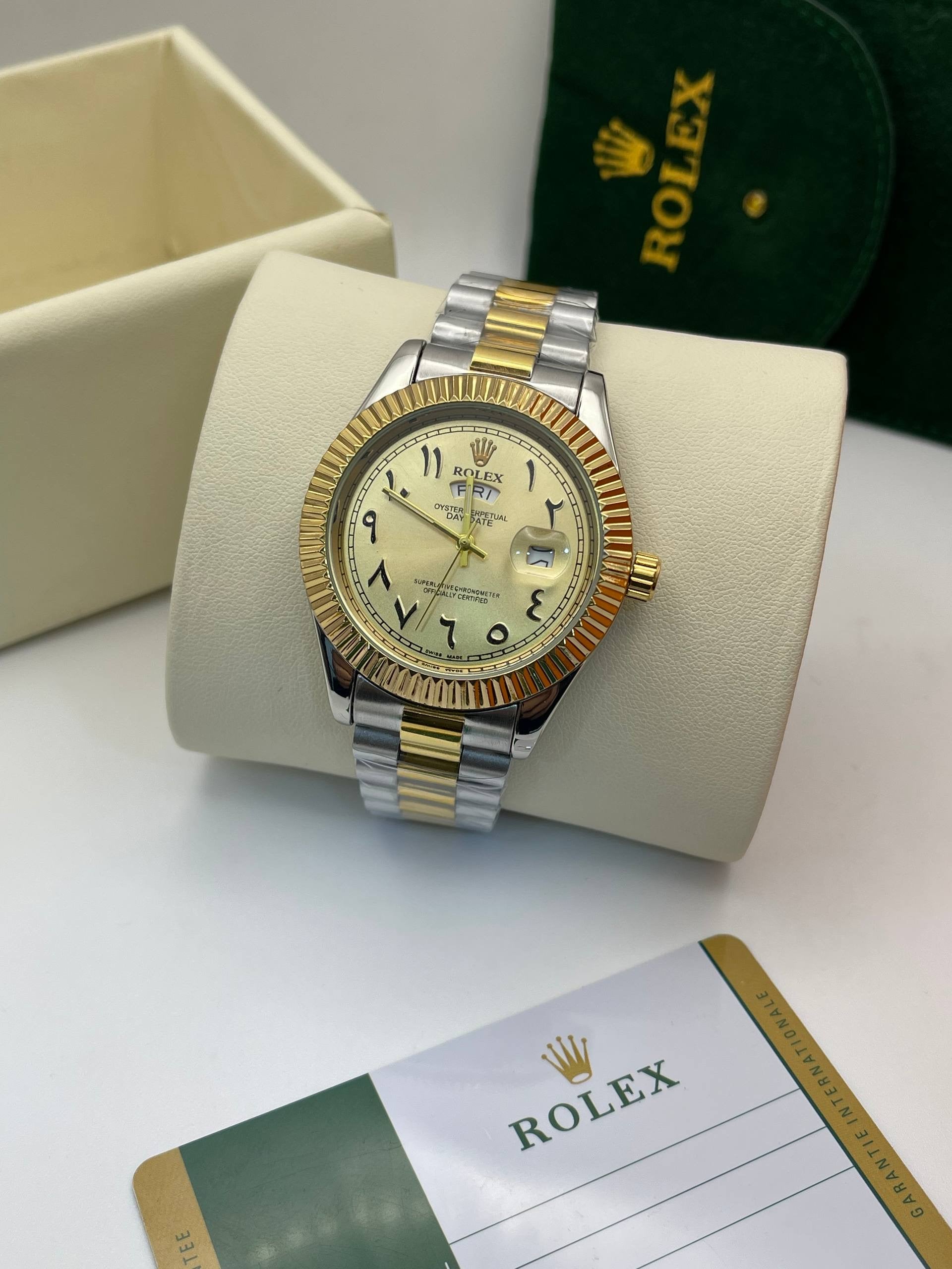Rolex Arabic Gold