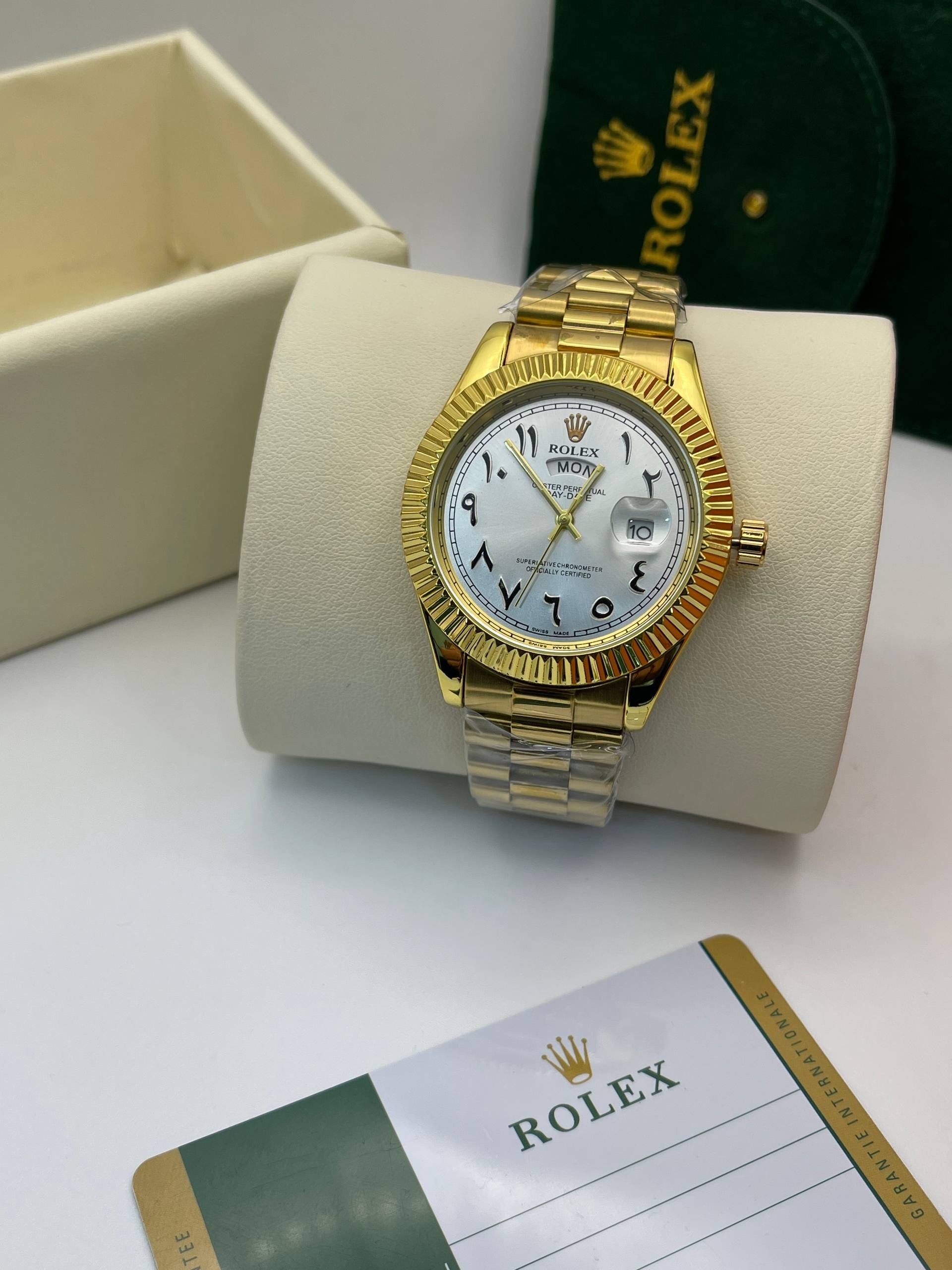 Rolex Arabic Gold
