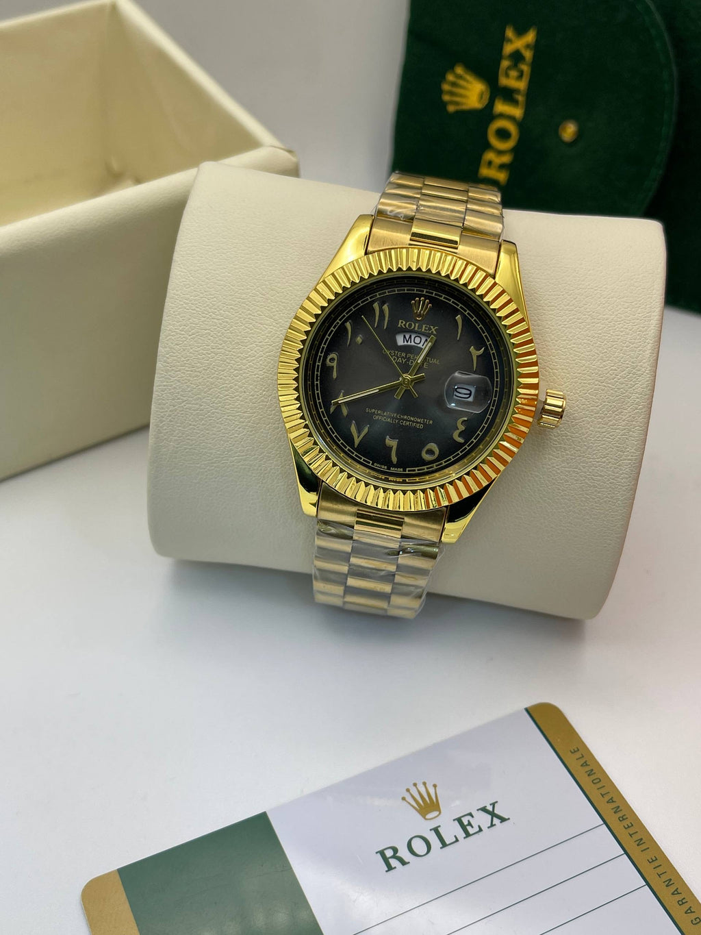 Rolex Arabic Gold
